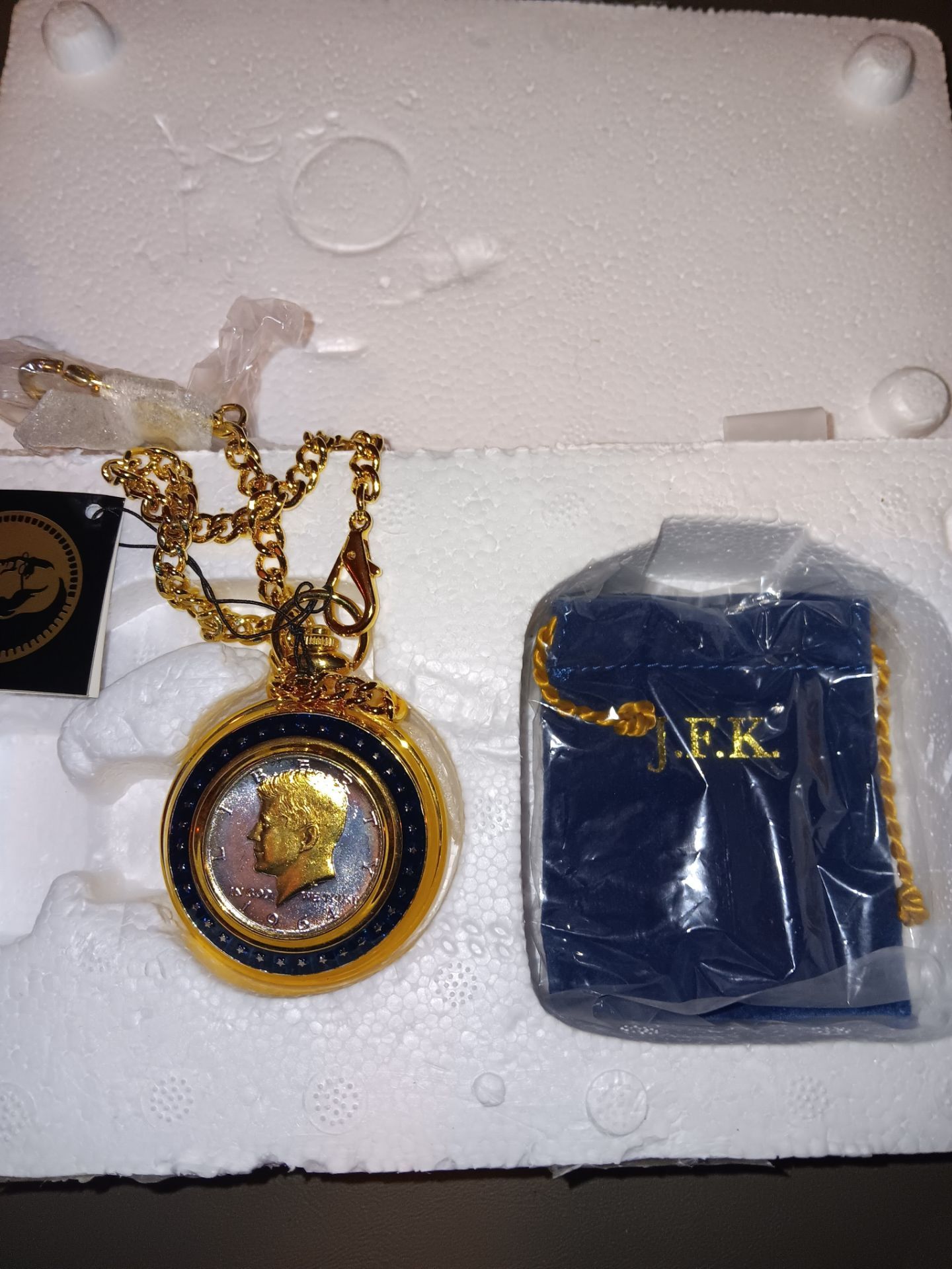 Vintage JFK Pocket Watch