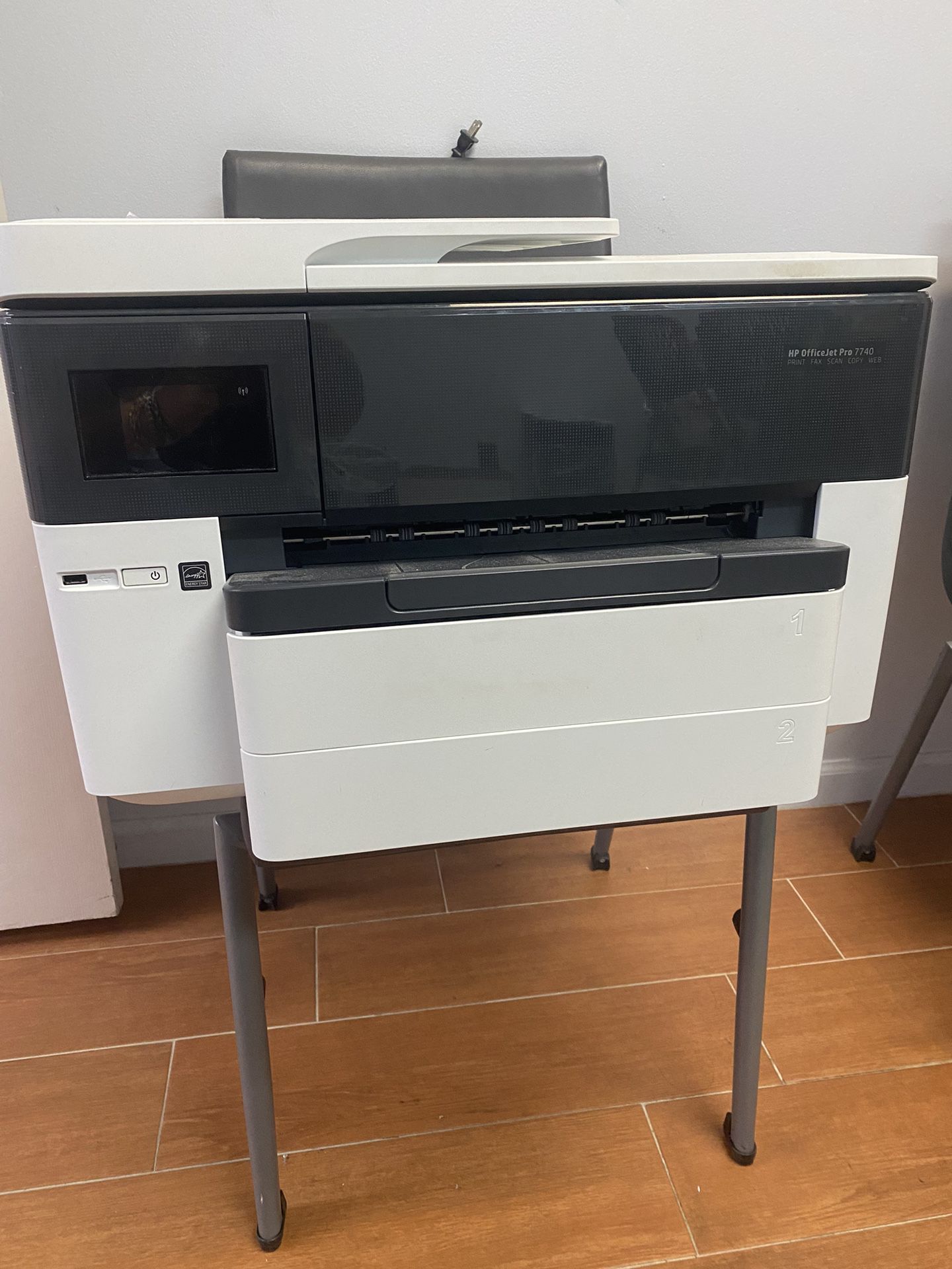 HP Officejet Pro 7740 Print-Fax-Scan-Copy USED