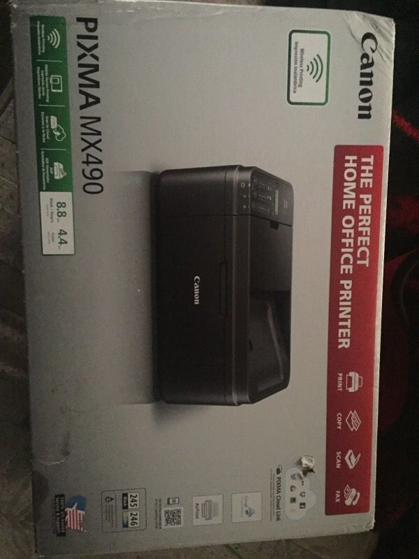 Brand new canon printer and fax machine