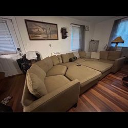 Vintage Custom Made Sectional 