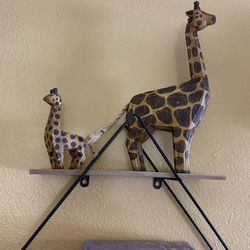 Wooden Giraffes 