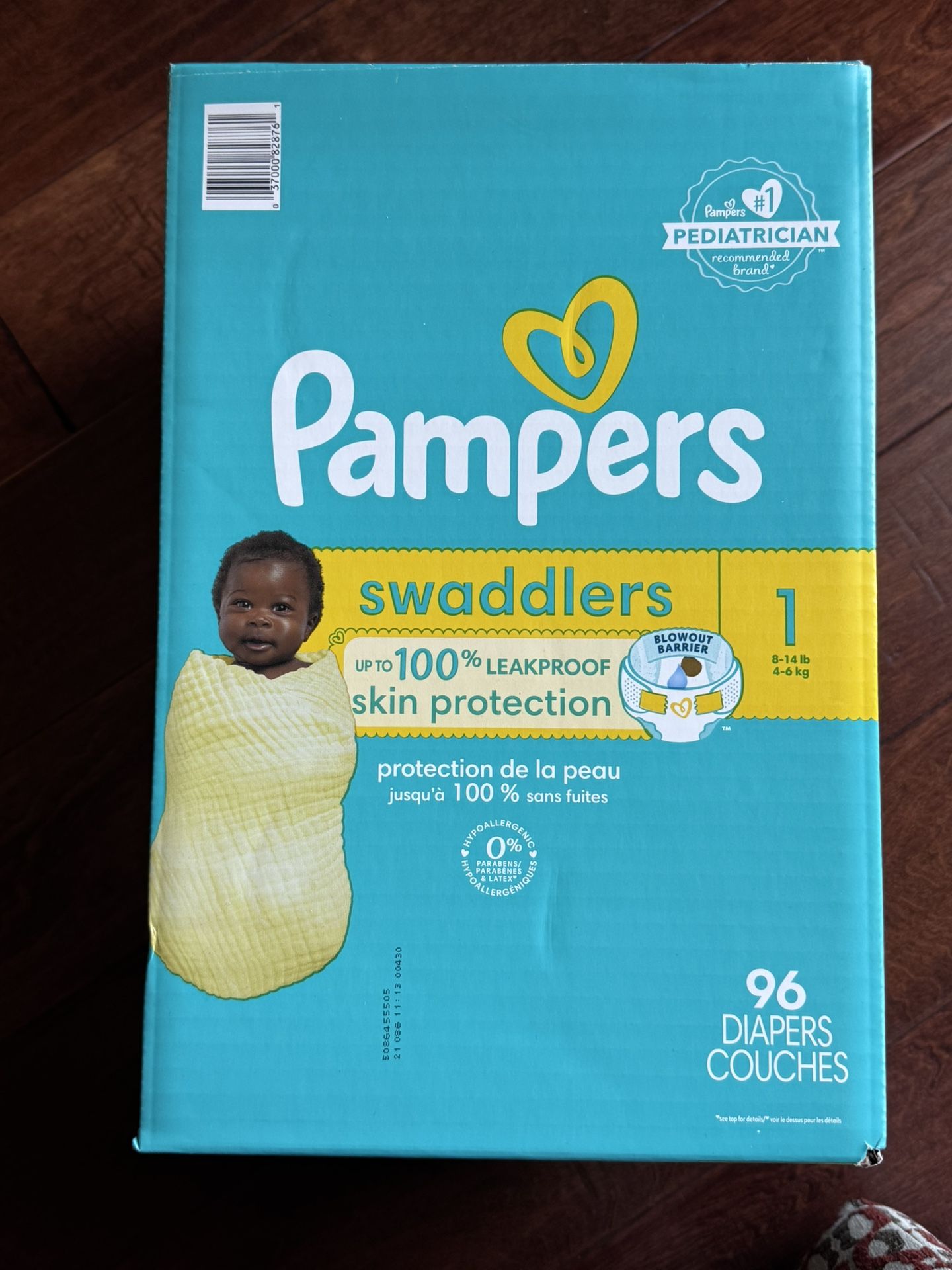 Pampers Baby Diapers - Swaddlers - Size 1
