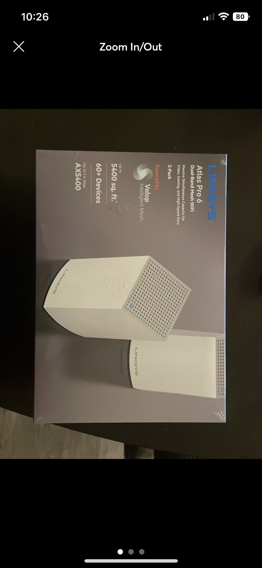 Arlas pro 6 Wifi( Linksys)