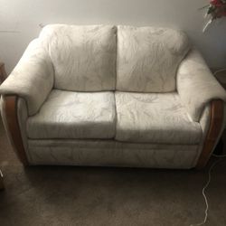 White Love Seat Sofa