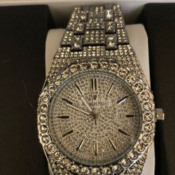 Ap Moissanite Watch Gra Paper