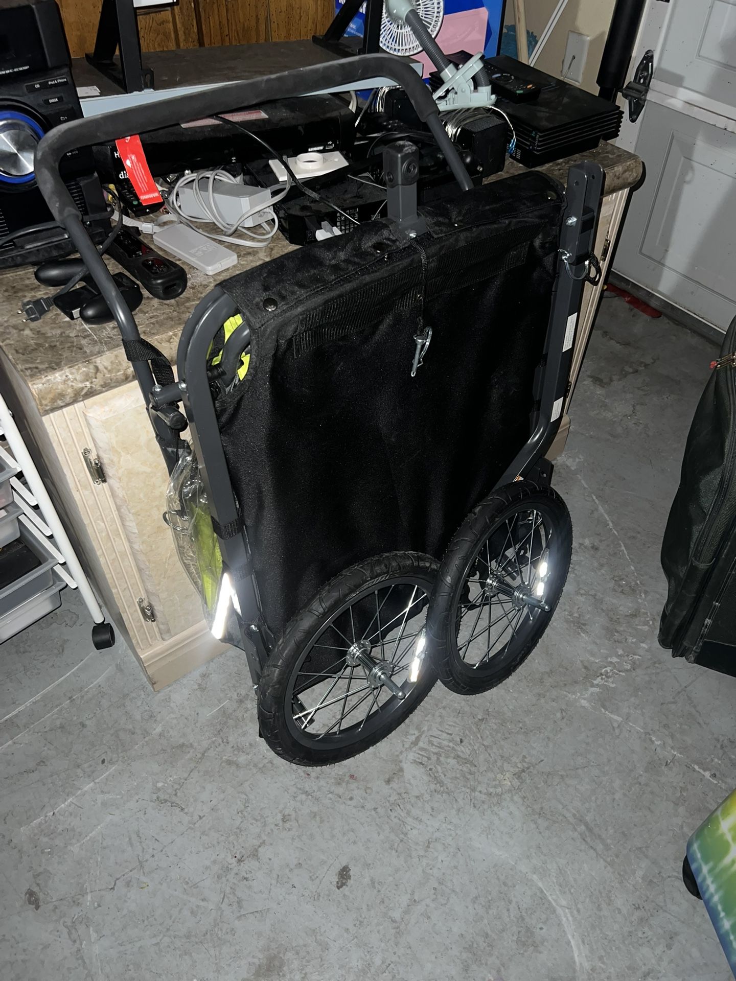 Allen Sports Deluxe 2-child Bicycle Trailer & Stroller