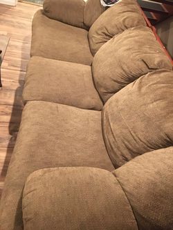 Love seat and sofa good condition