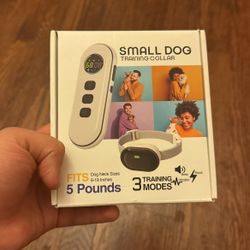 Ultra-Small Dog Shock Collar, Ultra-Light & Thin Dog Training Collar with 1300ft Remote, Tailored for Small Dogs 5-15lbs & Medium Dogs, 198-Level 