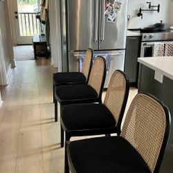 4 CB2 Dining Chairs 