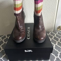 Coach Boot- Size 6 - Authentic 
