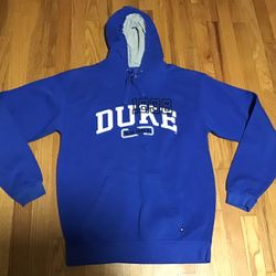 Duke Blue Hooded Men’s Size Large 