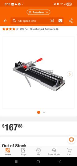 Rubi tiler cutter brand new