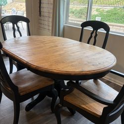 Dining room table and chairs