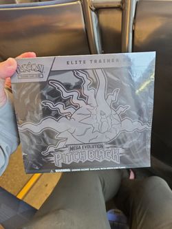 Pokemon Mega Evolution Pitch Black Elite Trainer Box Sealed New