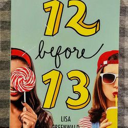 12 Before 13 by Lisa Greenwald, Friendship List Series,  2019, Paperback 