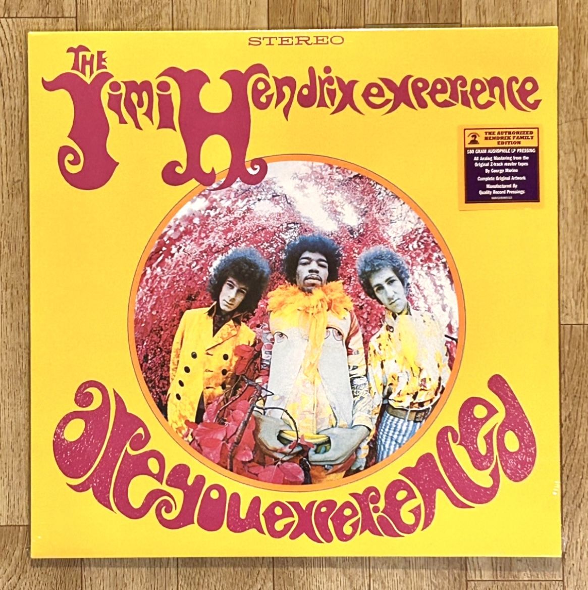 Jimi Hendrix Vinyl Record 180gram - Are You Experienced - New Sealed