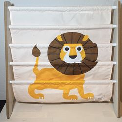 3 Sprouts Lion Book Rack