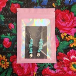 Turquoise Stone Earrings