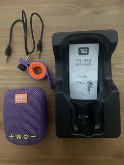 T&G TG-392 Portable Bluetooth Speaker – Brand New in Box