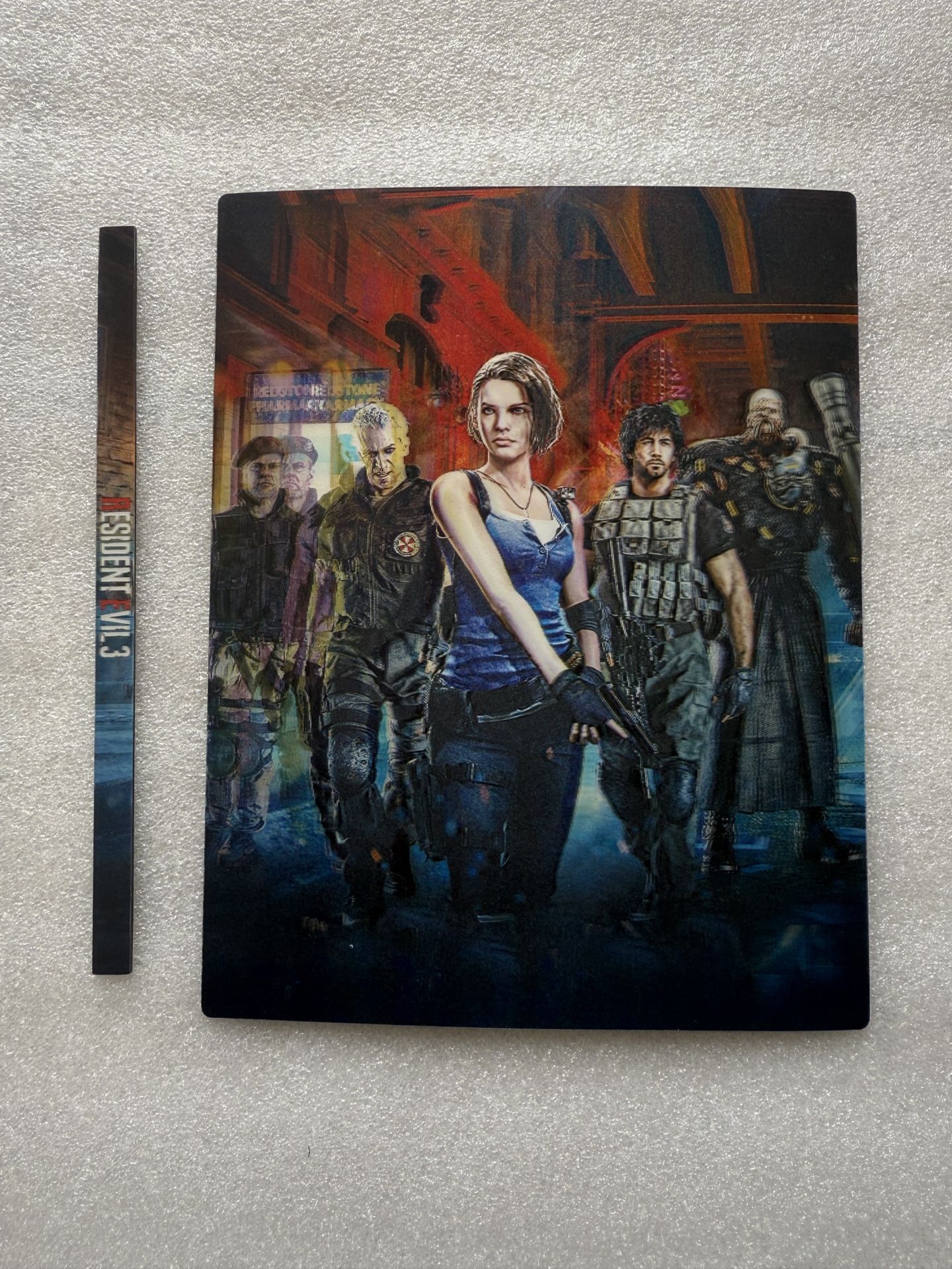 Resident Evil 3 Magnetic 3D Lenticular Card Size 6inX5in (PS4/PS5/Xbox) New