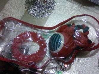 Dog ball toy holiday tails toy set