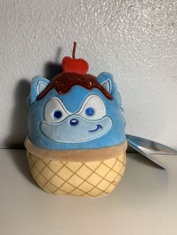 Squishmallows Sonic the Hedgehog Ice Cream Blind Bag Scented 5 Inch Plush