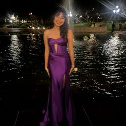 Purple Prom Dress 