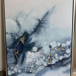 Large Framed Canvas Art 35x47”