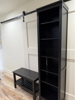 Bookcase and Table