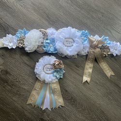 Mommy To Be Belt/ Maternity Sash/ Cinto De Maternidad/ Baby Shower Ideas/ Handmade/ Hecho A Mano