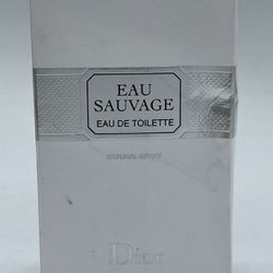 Dior Eau Sauvage Eau de Toilette 3.4 Fl. oz. 100 Ml. New In Sealed Box Authentic