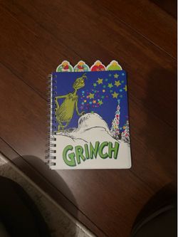 Grinch note book