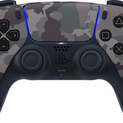 PS5 Controller Gray Camo