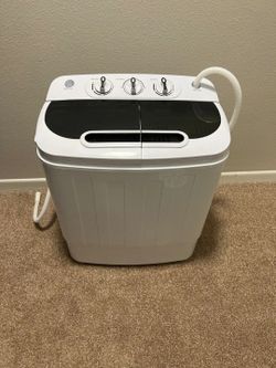 Segawe White Compact Portable Washer & Dryer - White
