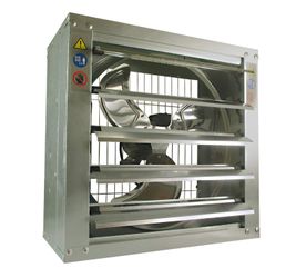 24" Wall Mounted Exhaust Fan -Automatic Shutter - Vent Fan For Home Attic, Shed, 4900 CFM’s