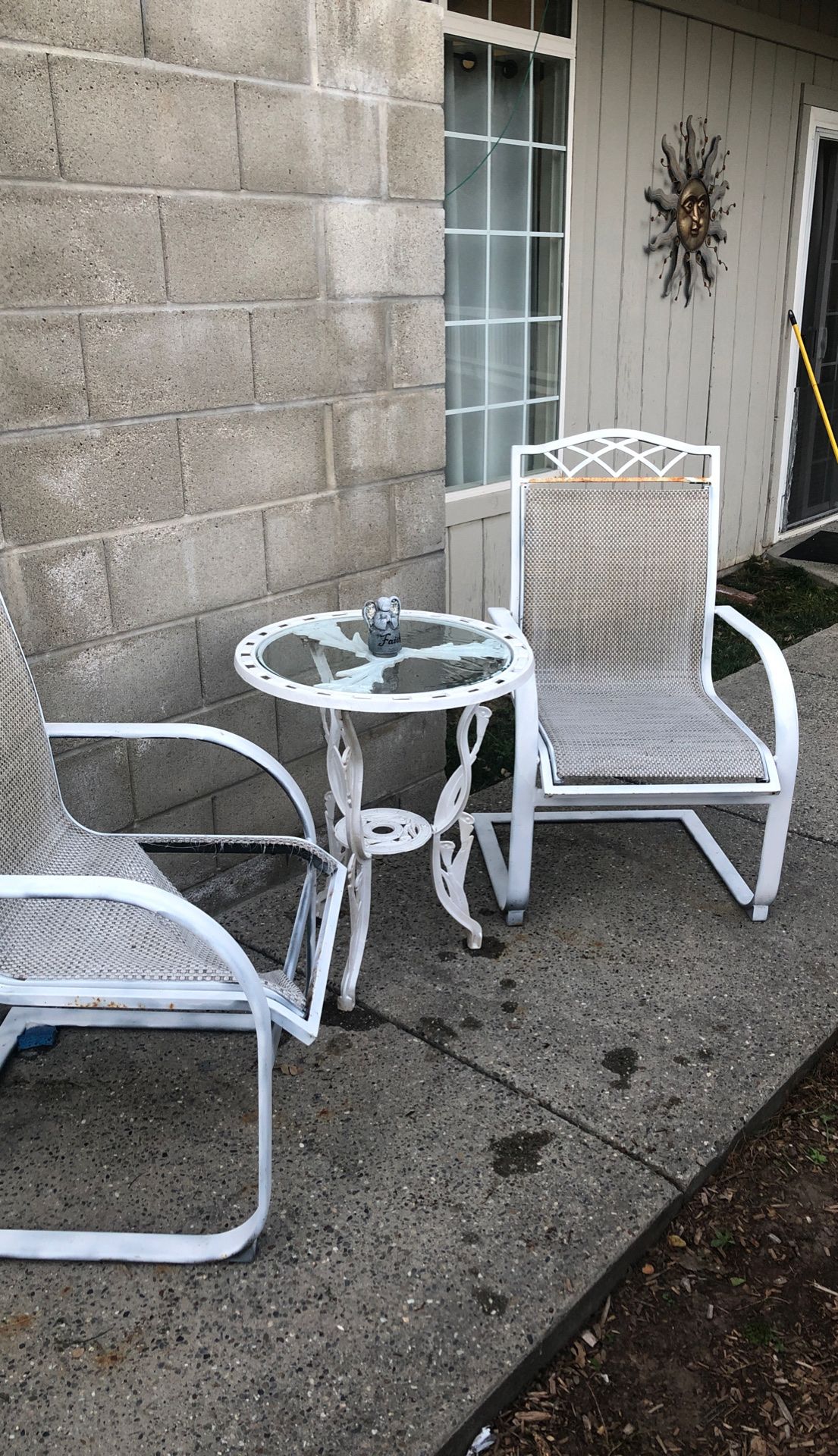 Table For the Garden Set - $20