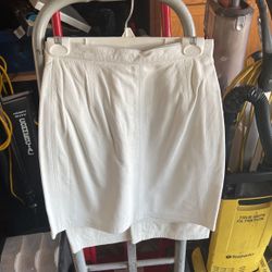 Vintage Leather Skirt 