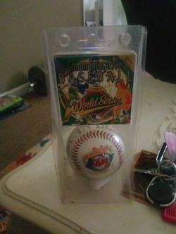 Commemorative 1997 world series ball