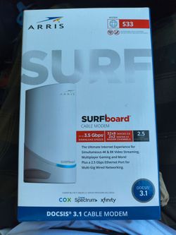 Surfboard cable modem