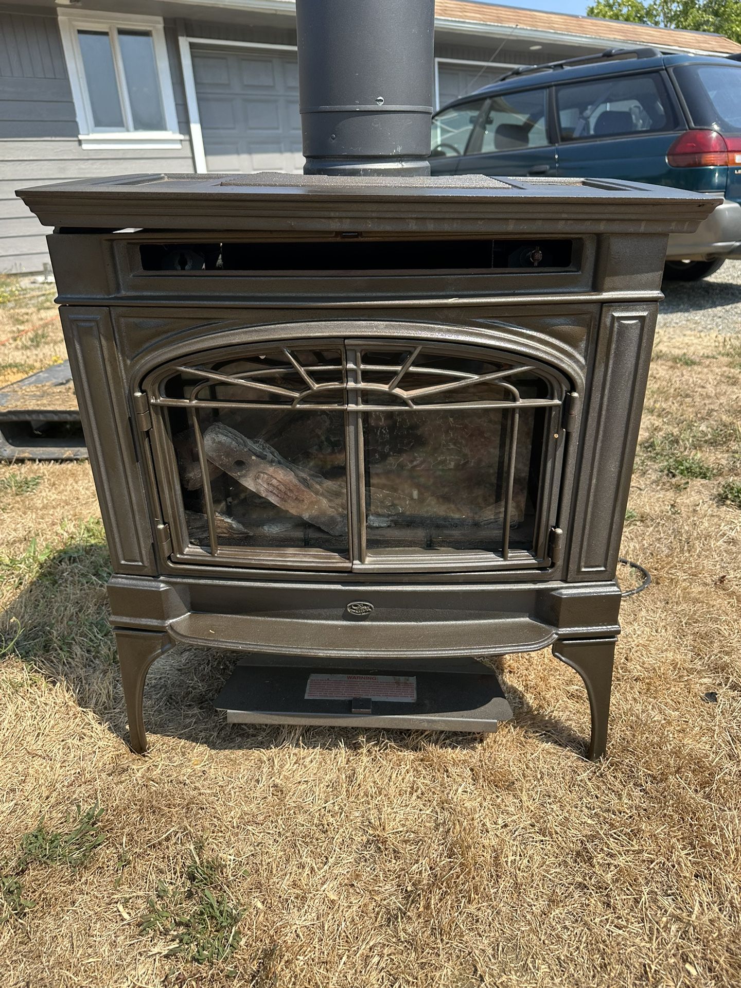 Lopi cast iron gas stove for Sale in Edgewood, WA OfferUp