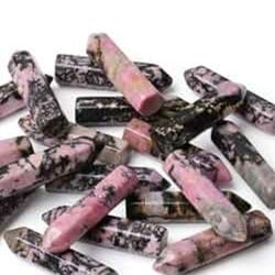 Rhodilite Gemstone Tower Collectable 
