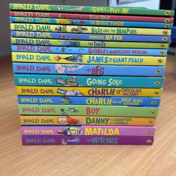 Roald Dahl Book Set 