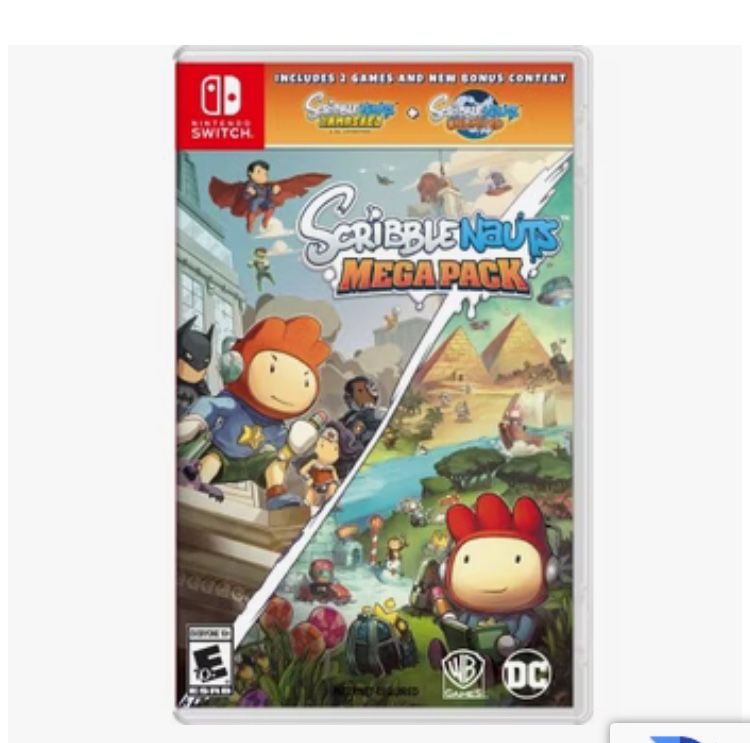 Scribblenauts Game for Nintendo Switch