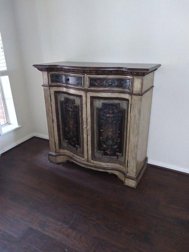 French Decor Wall Cabinet.. Hooker Furniture