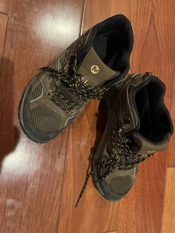 Merrell Unisex-Child Moab 2 Mid WTRPF Hiking Boot Big Kid Earth Brown