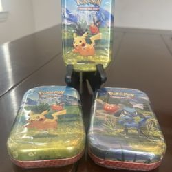 3 Pokemon Ascended Heroes Mini Tins 