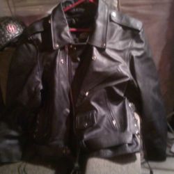 Black Leather Jacket 