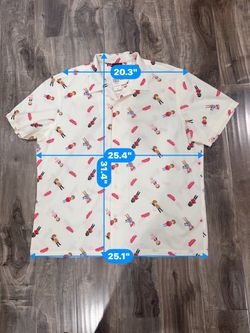 Stranger things button down shirt XL New