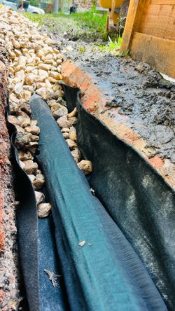 Drains and French Drains and sprinklers repair