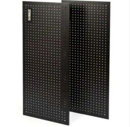Dewalt 18 in. H x 44 in. W Black Steel Pegboard (2-Pack)